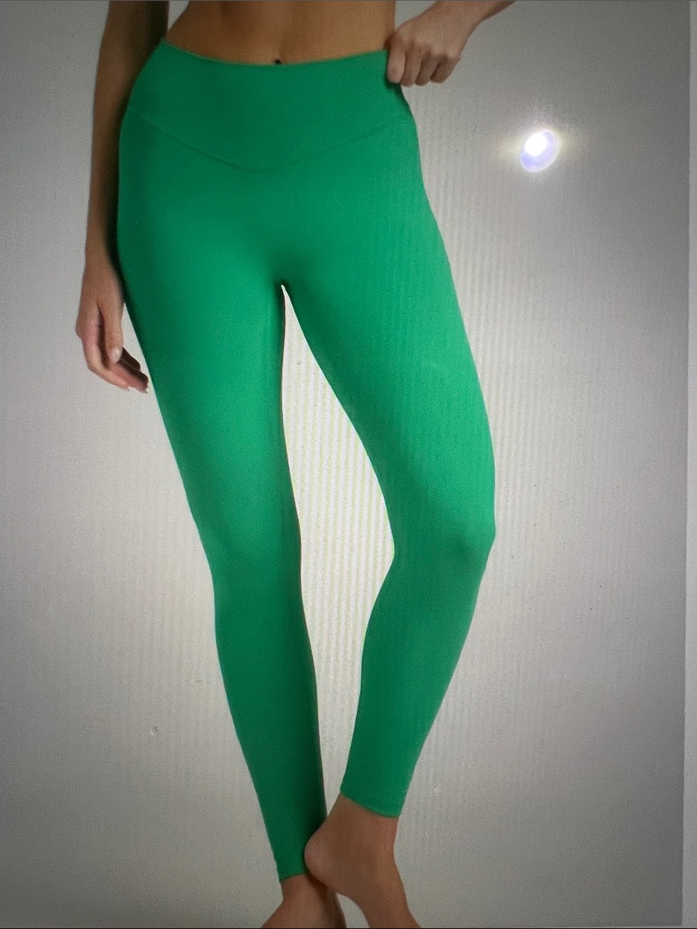 Comfrt Women's Teal high waist Leggings - M